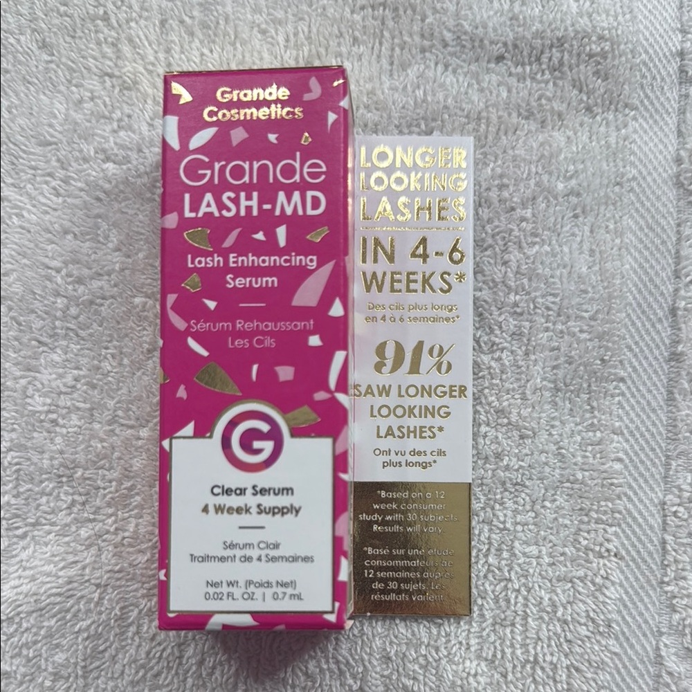 Grande Lash MD  Cosmetics Lash Enhancing Serum. 4 week Supply